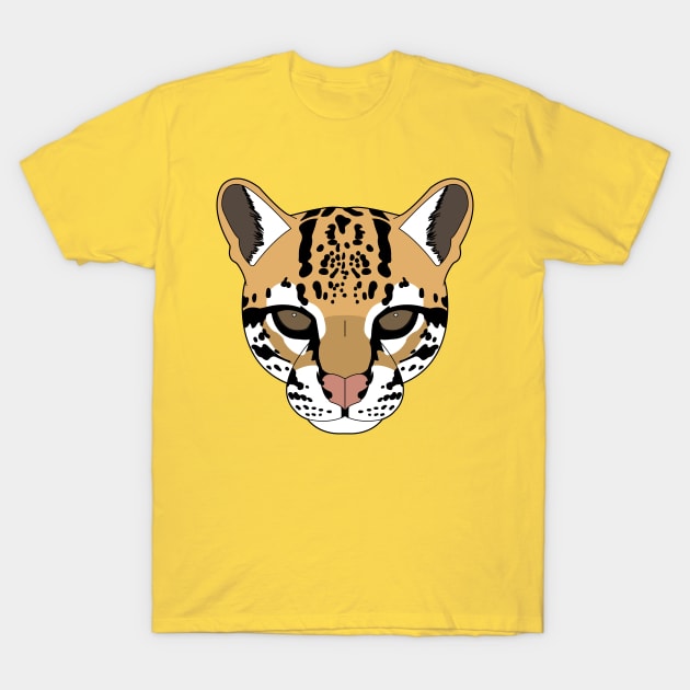 Ocelote T-Shirt by ProcyonidaeCreative